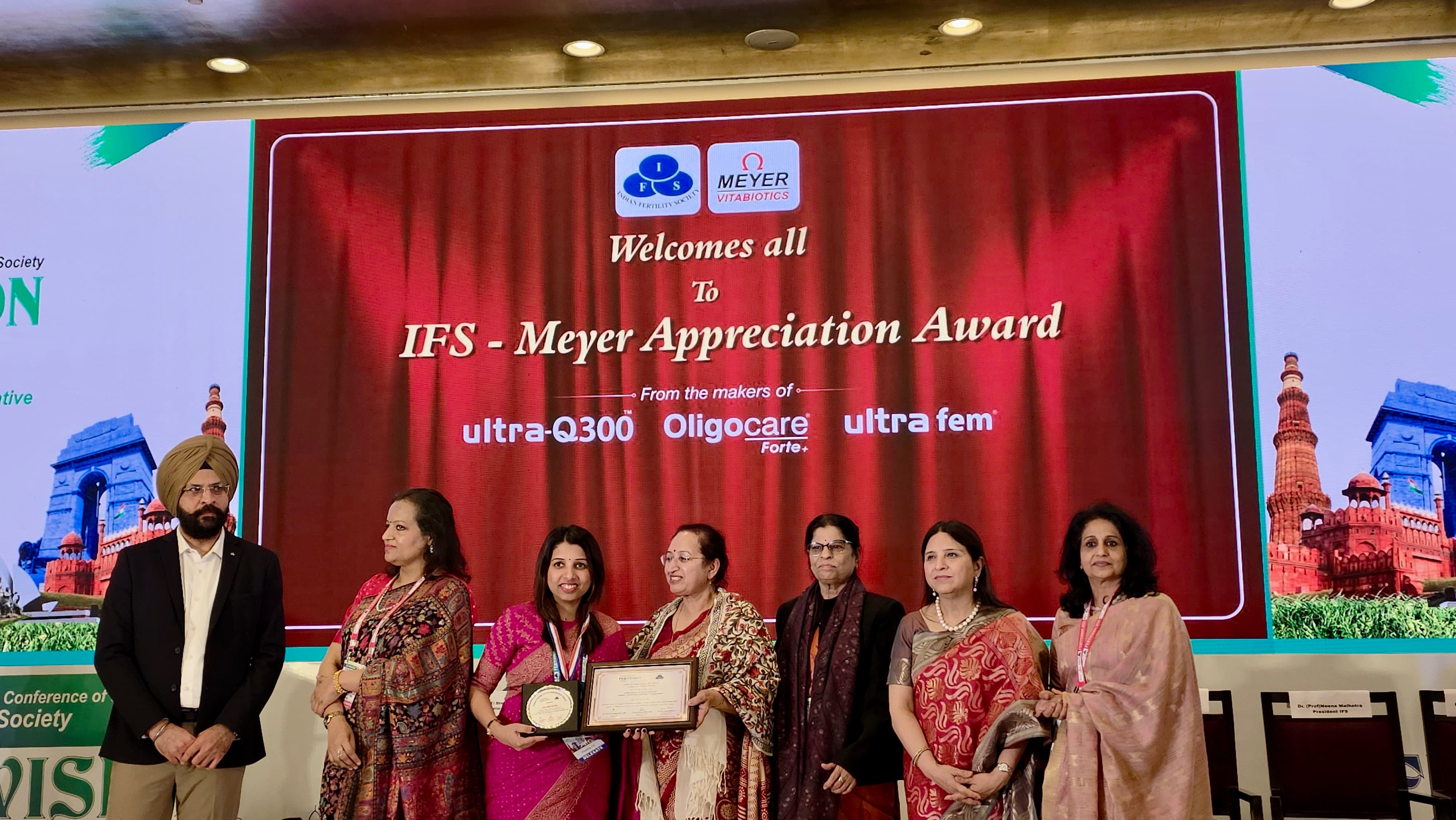 Indian Fertility Society Appreciation Awards 2025, New Delhi